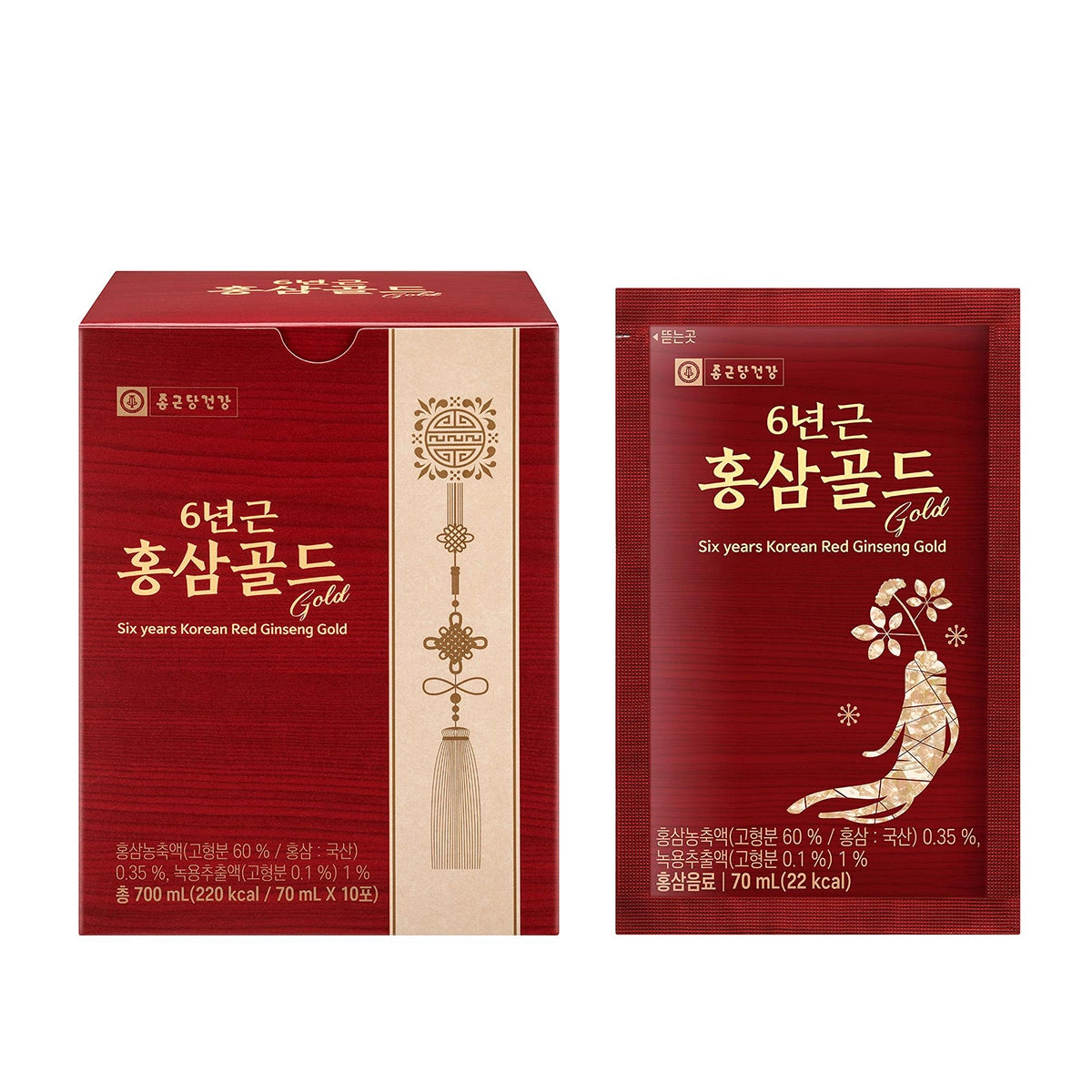 종근당건강 6년근 홍삼골드70ml x 30포