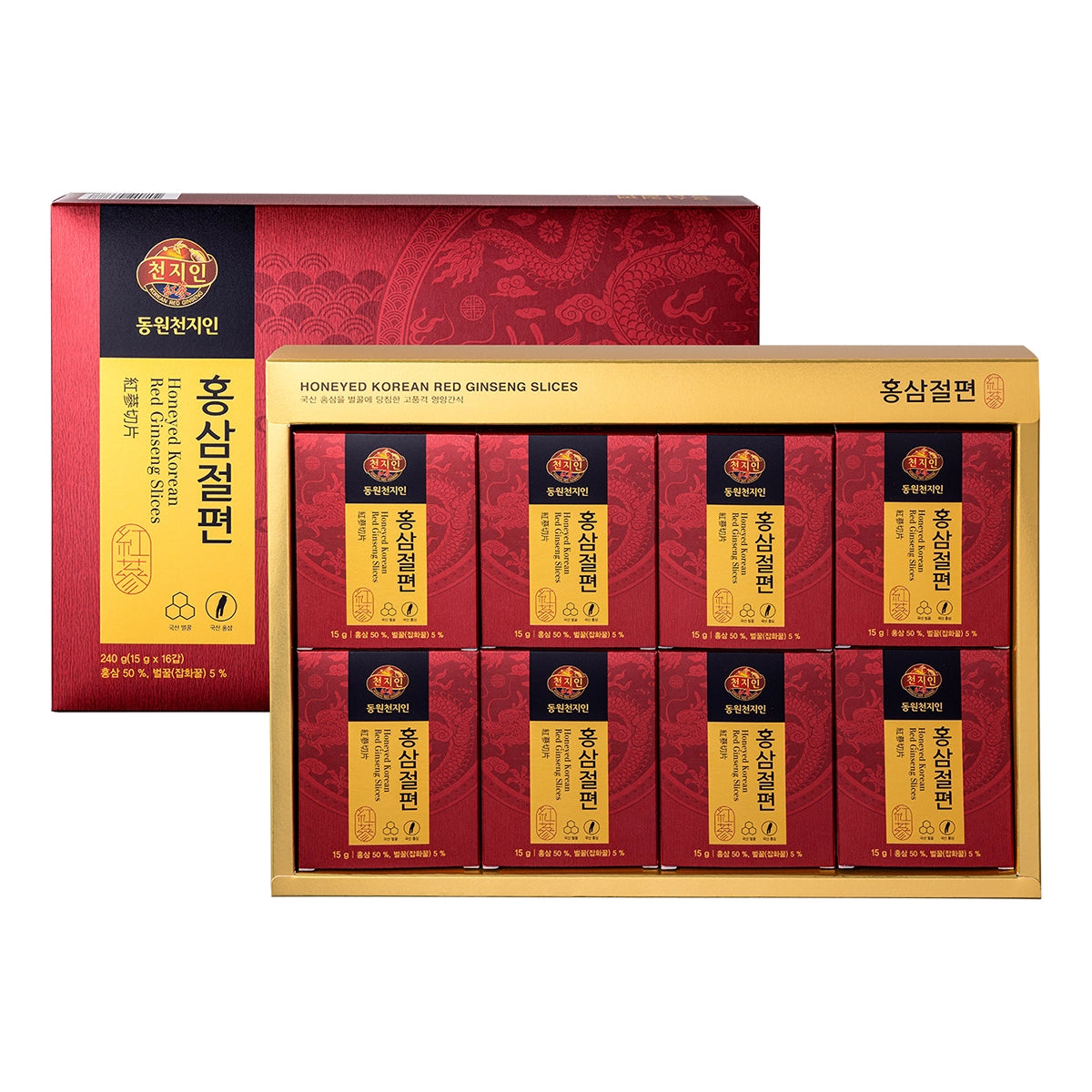 동원천지인 홍삼절편 15g x 16팩