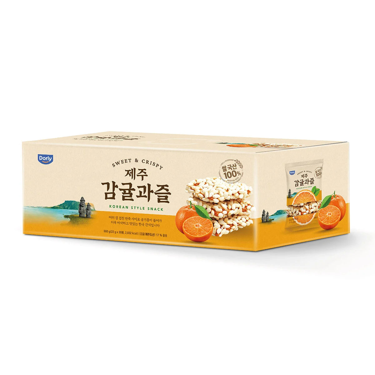 Dorly 제주감귤과즐 660g / 22g x 30팩