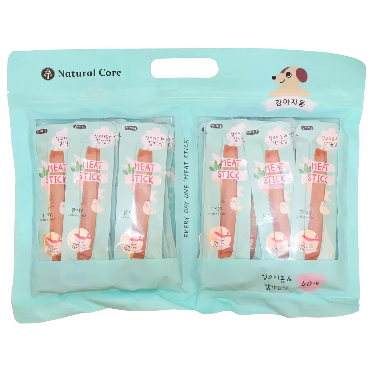 내츄럴 코어 애견 실꼬리돔&닭가슴살 미트스틱280g
