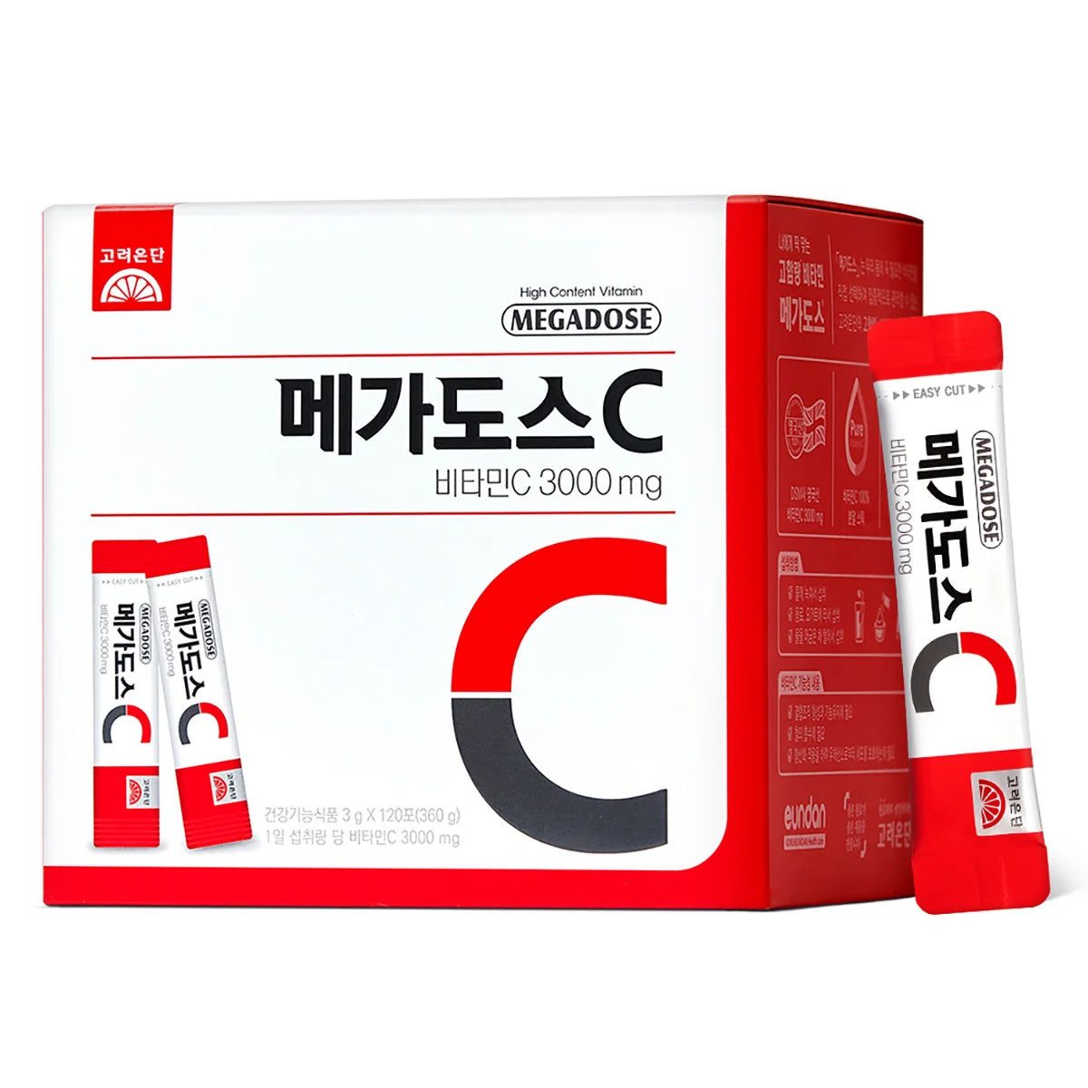 [고려은단] 메가도스C 비타민C 3000mg 120포