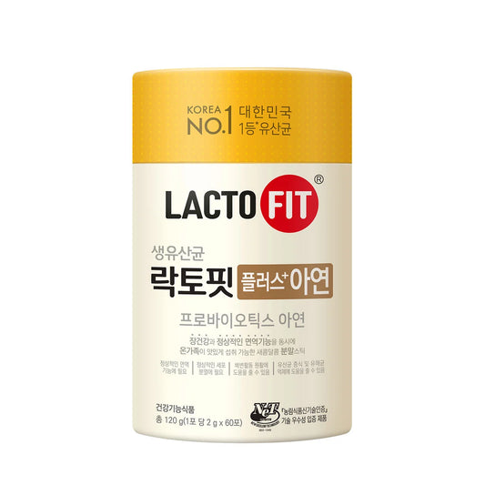 종근당건강 락토핏플러스 아연 2,000mg x 60포